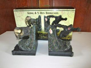 Universal Limited Edition Kong & V Rex Bookends KONG 8th Wonder of 