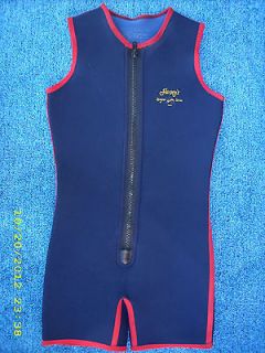 Vintage scuba diving wetsuit HARVEYS shorty top