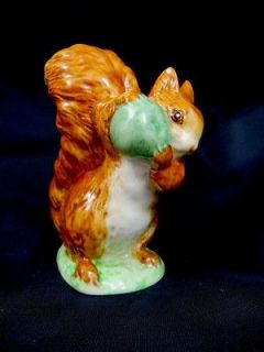 Beatrix Potter Squirrel Nutkin Beswick Figurine England Vintage 