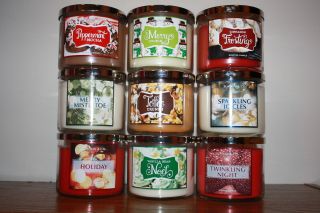 Bath & Body Works large 3 wick 14.5 oz candle  Assorted You Pick Scent 