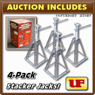   RV Trailer Stabilizer Stacker Jacks   4 Pack   NEW   6000 lb Rated bb