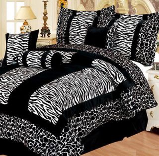 zebra bedding in Bed in a Bag