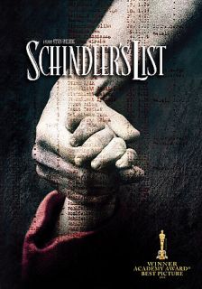 Schindlers List DVD, 2004, Full Frame, Digipak Packaging Edition 