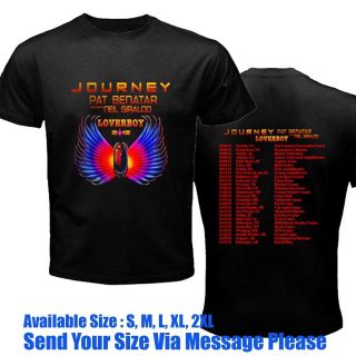Journey Pat Benatar & Neil Giraldo Loverboy 2012 Tour Oct Nov T Shirt 