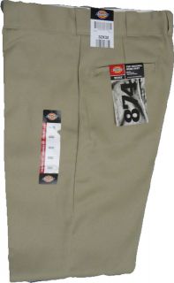 Dickies 874KH Plain Front Twill Pants Color Khaki  874 Series  W 