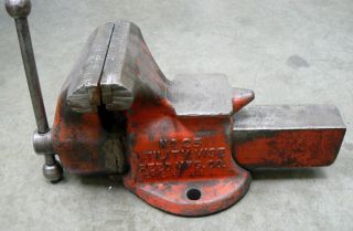 Reed No. 25, #25 Utility Vise. Erie, PA. USA. Bench Vise 5 Jaws