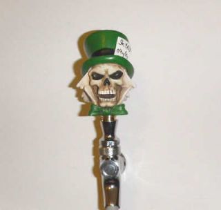 Custom Beer Tap Handle Mad Hatter Skull Kegerator Soda Brewery Bar 