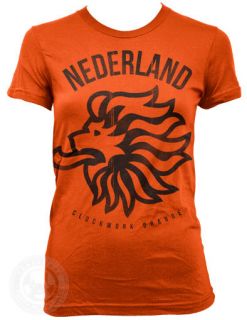NEDERLAND Olympics Soccer Netherlands American Apparel Womens 2102 T 