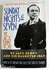 Sunday Nights At Seven Jack Benny Joan 1st Illustrated Television 