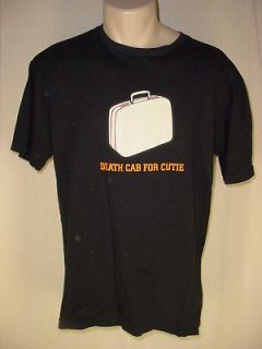 Death Cab for Cutie Concert Fall Tour 2006 T Shirt   black   size L