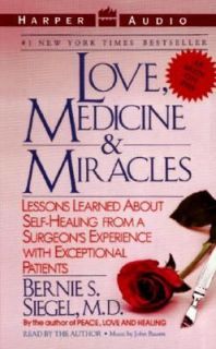 Love, Medicine and Miracles by Bernie S. Siegel 1992, Cassette 