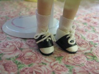 SADDLE SHOES for TINY BETSY MCCALL or ANN ESTELLE DOLLS