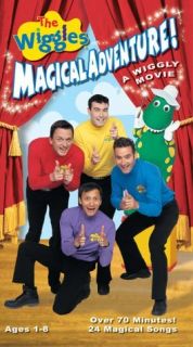 The Wiggles Magical Adventures   A Wiggly Movie (VHS, 2003)