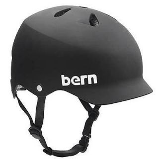 Bern Watts mens hardhat(helmet)  Matte black   small   XXL
