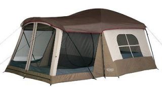   Klondike 16 X 11 Feet Sleeps 8 Family Cabin Dome Tent w/ Screen Room
