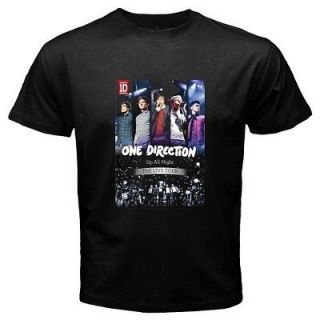 New Item ONE DIRECTION UK POP BOYBAND THE LIVE TOUR Black T shirt Size 