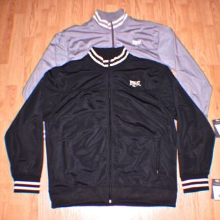 Mens EVERLAST Athletic Sweatshirt Track Jacket Size M L XL New WT $40 