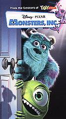Monsters, Inc. (VHS, 2002, Clam Shell)