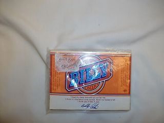 Newly listed Billy Beer Labels