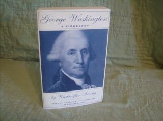 George Washington : A Biography by Washington Irving (1994, Paperback 
