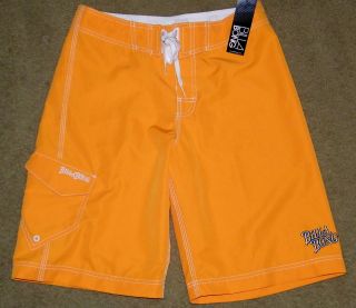 New! Mens Billabong Swim Boardies (Orange; Surf; Board Shorts)   Size 
