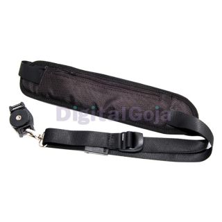 Quick Rapid Camera Single Shoulder Sling Black Belt Strap for Digital 