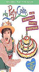 Miss Patty Cake   Miss Patty Cake And The Birthday Party Surprise VHS 
