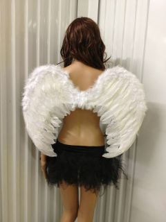 Costumes black angel wings