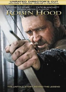 Robin Hood DVD, 2012, With Movie Cash