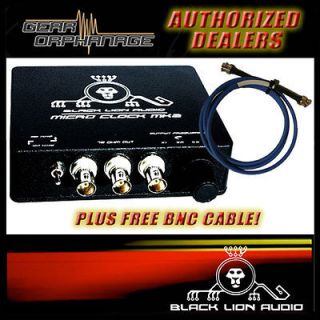 Black Lion Audio MicroClock Mk2 + FREE BNC MKII Mk 2 Micro Clock