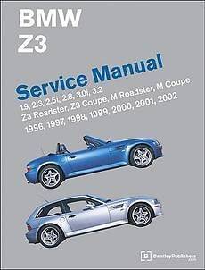 BMW Z3 Service Manual: 1996 2002: 1.9, 2.3, 2.5i, 2.8, 3.0i, 3.2   Z3 