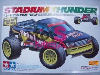 Tamiya 58524 110 R/C Stadium Thunder Off Road Buggy 2012 w/ESC 