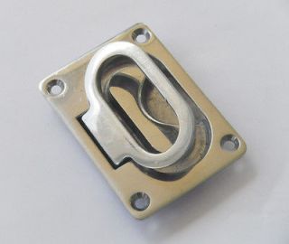 Boat Hatch Locker Lift / Pull Ring Handle   Stainless steel