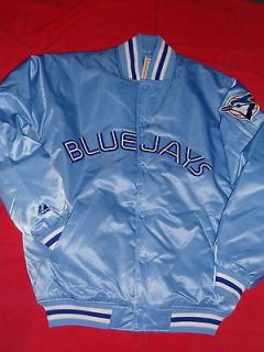 TORONTO BLUE JAYS COOPERSTOWN COLLECTION SATIN JACKET XLG/2XL LAST 