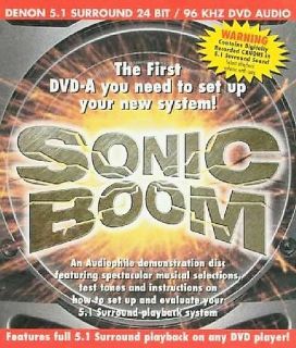 Sonic Boom DVD Audio, 2002