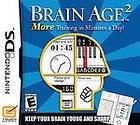 Brain Age 2 More Training in Minutes a Day completein case w/ manual 