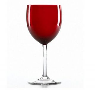 The Cellar Drink NEW Red Glass Stemware 4 Piece Set 15 oz Wine Glass 