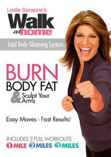   Sansone Walk at Home   Burn Body Fat Sculpt Your Arms DVD, 2011