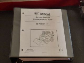 Bobcat A300 All Wheel Steer Service Manual, 6987047 (7 08)