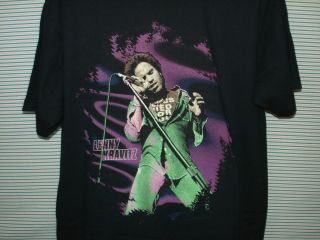 RETRO Lenny Kravitz Shirt Mens XL Live 1999  Rock 