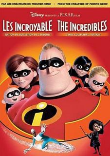 The Incredibles DVD, 2005, 2 Disc Set, Canadian