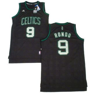 Rajon Rondo Boston Celtics Adidas Rhythm Jersey Black
