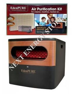 NEW 2012 NEW EdenPURE GEN 2 Infrared Heater 5000 BTU W/ Air 