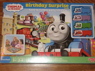 Thomas and Friends Birthday Surprise Game Board Game Fisher Price New 