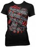 DEATHCLUTCH BLACK CROOKED TEE WOMENS SIZE SMALL BROCK LESNAR UFC