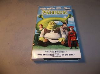 Shrek (VHS, 2001) Mike Meyers Cameron Diaz Eddie Murphy