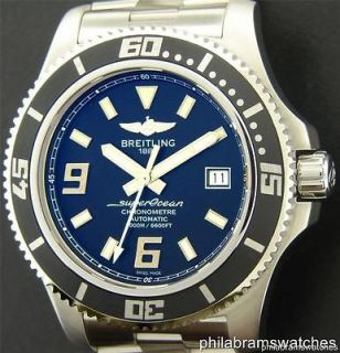 Breitling SuperOcean A17391 Stainless Steel with Box and Papers