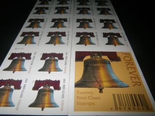 20 U.S. FOREVER POSTAGE STAMPS Never Expire .44