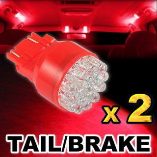 Brilliant Red 19 LED Tail Brake / Stop Lights 3156 3157 #C19 (Fits 