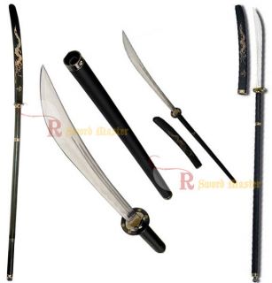 62 Broad Head Japanese Samurai Naginata Yari Sword Brand New